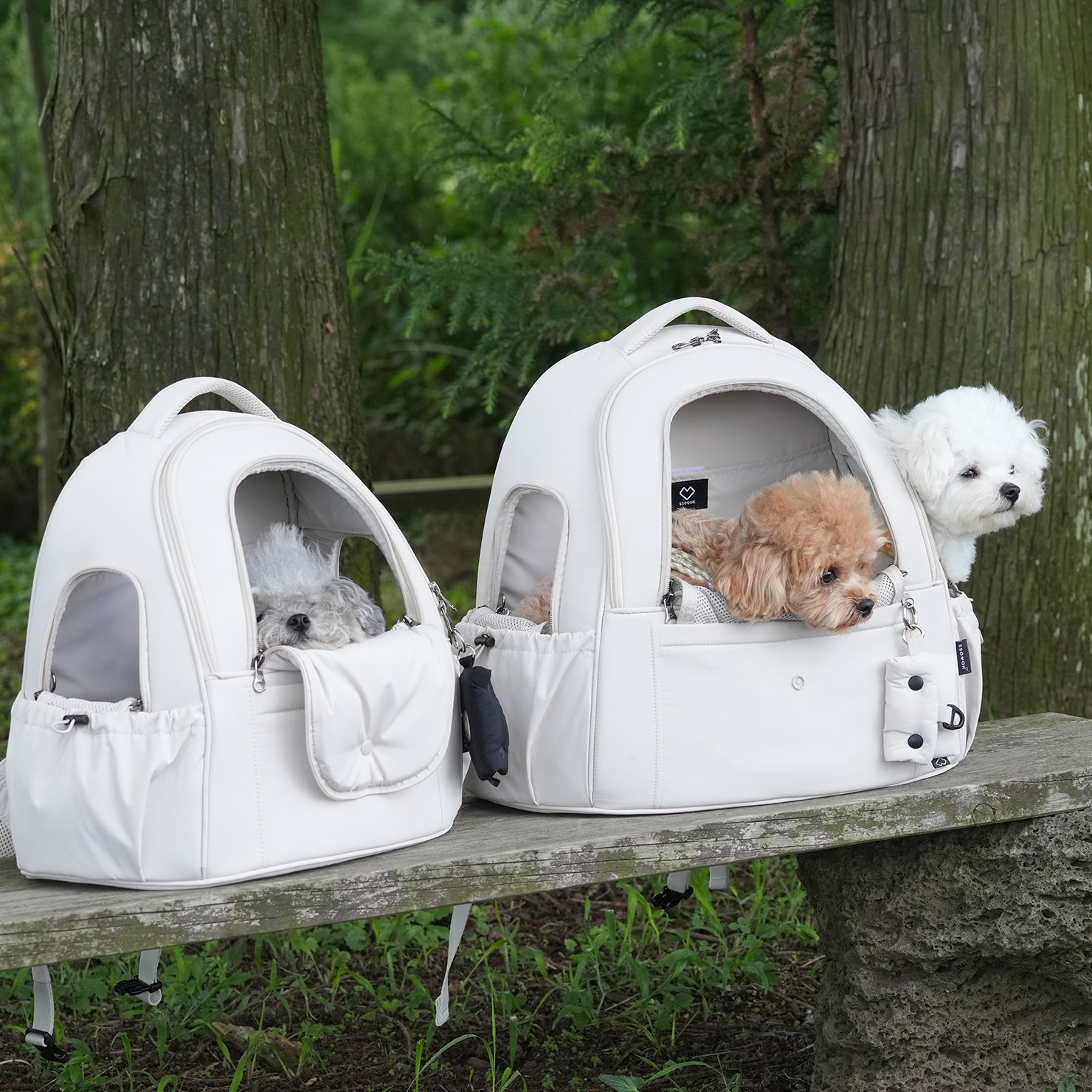 SSOOOK® Double Window Front Bag Car Seat™ | SO-CA413