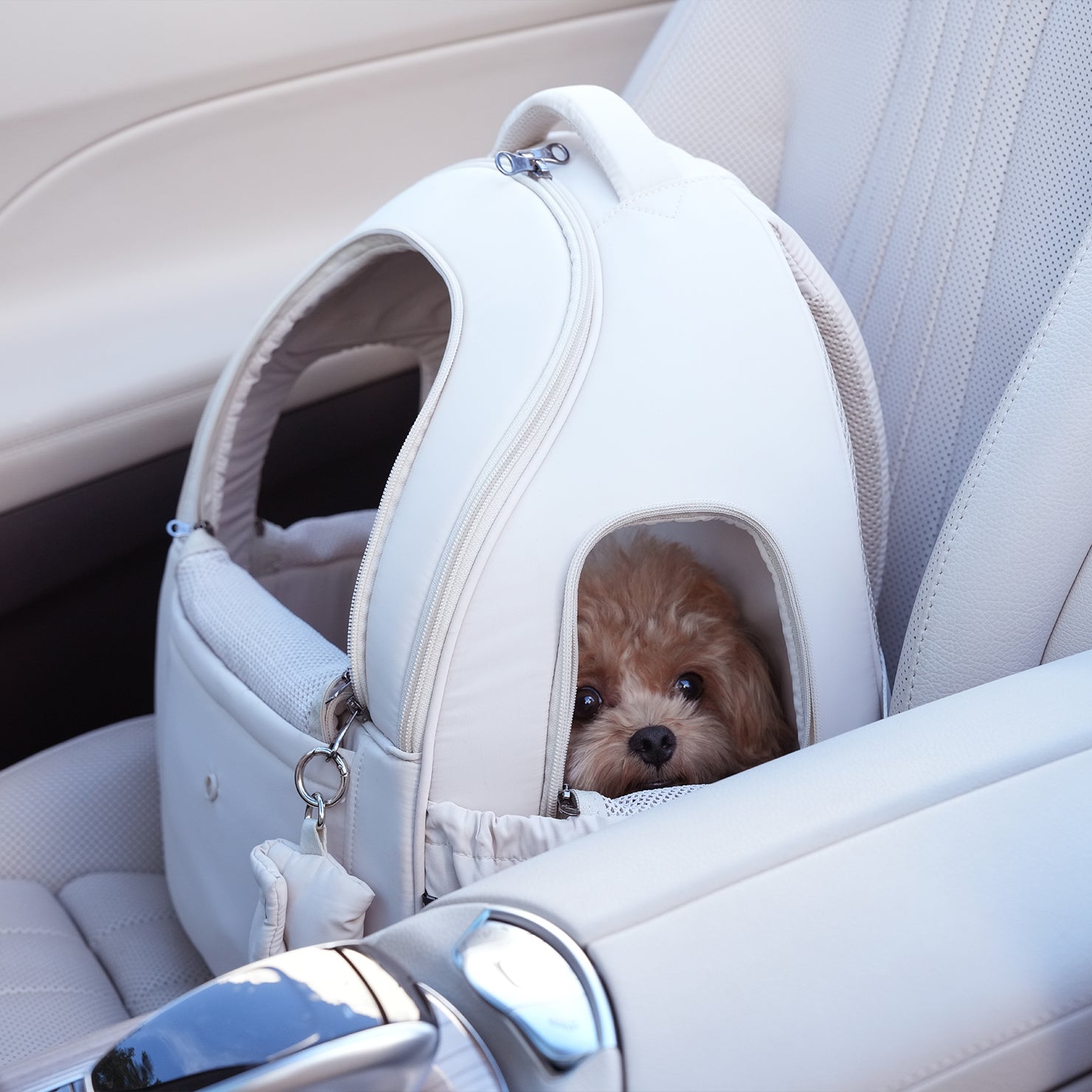 SSOOOK® Double Window Front Bag Car Seat™ | SO-CA413