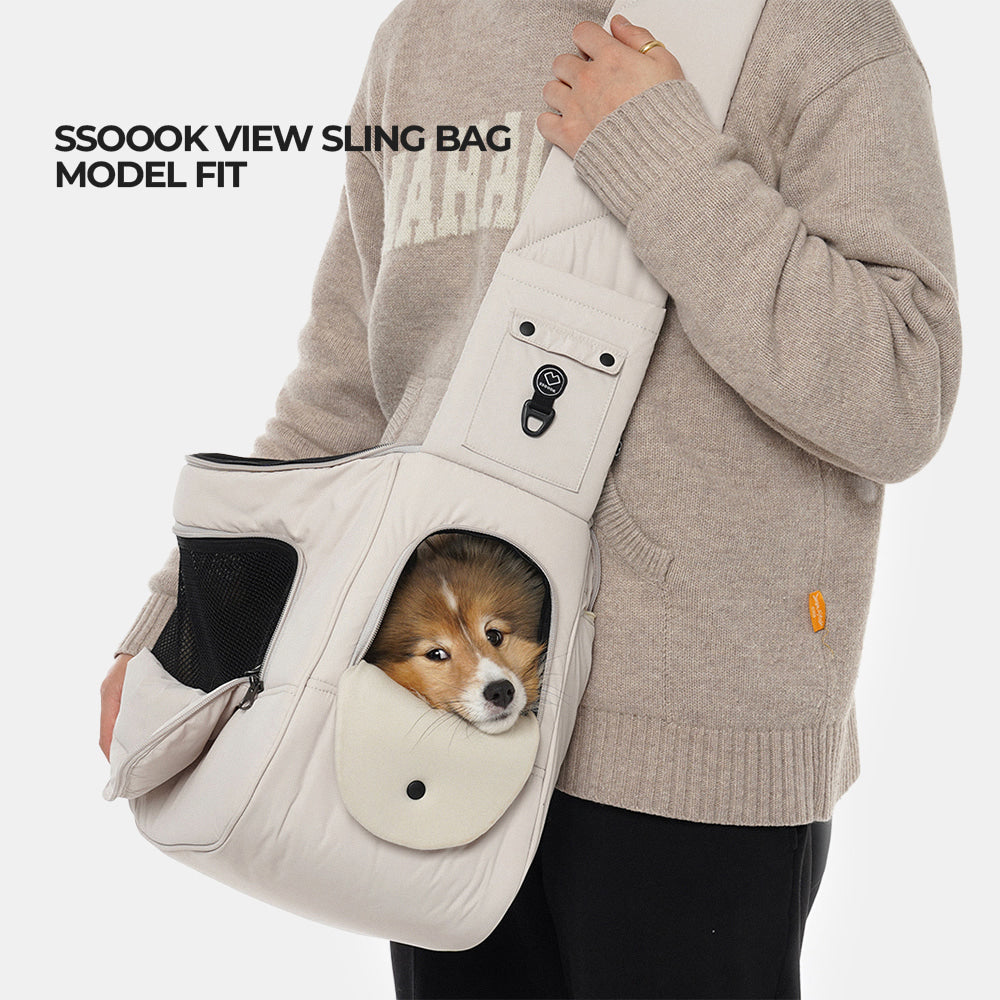 SSOOOK VIEW SLING BAG Model Fit