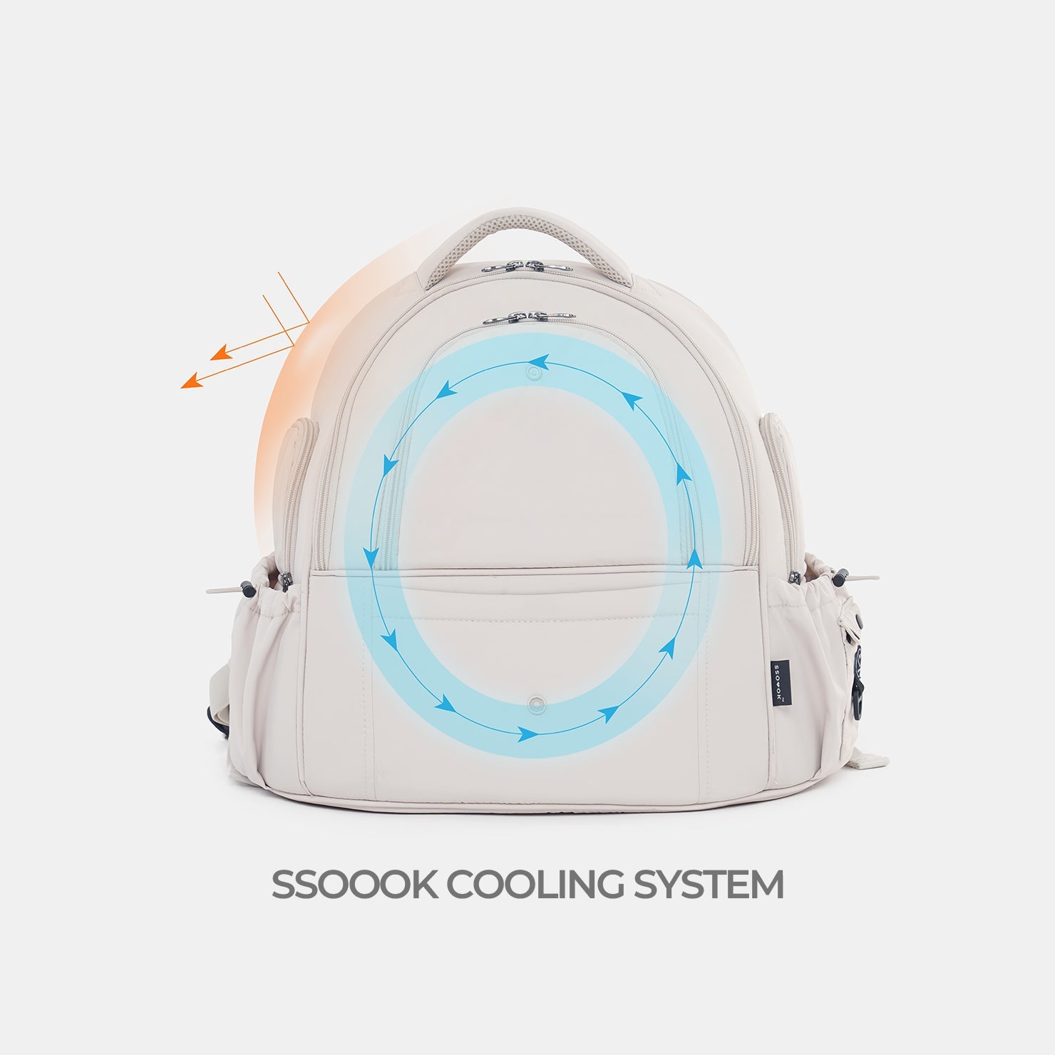 How to stay cool with SSOOOK Front Bag&Backpack