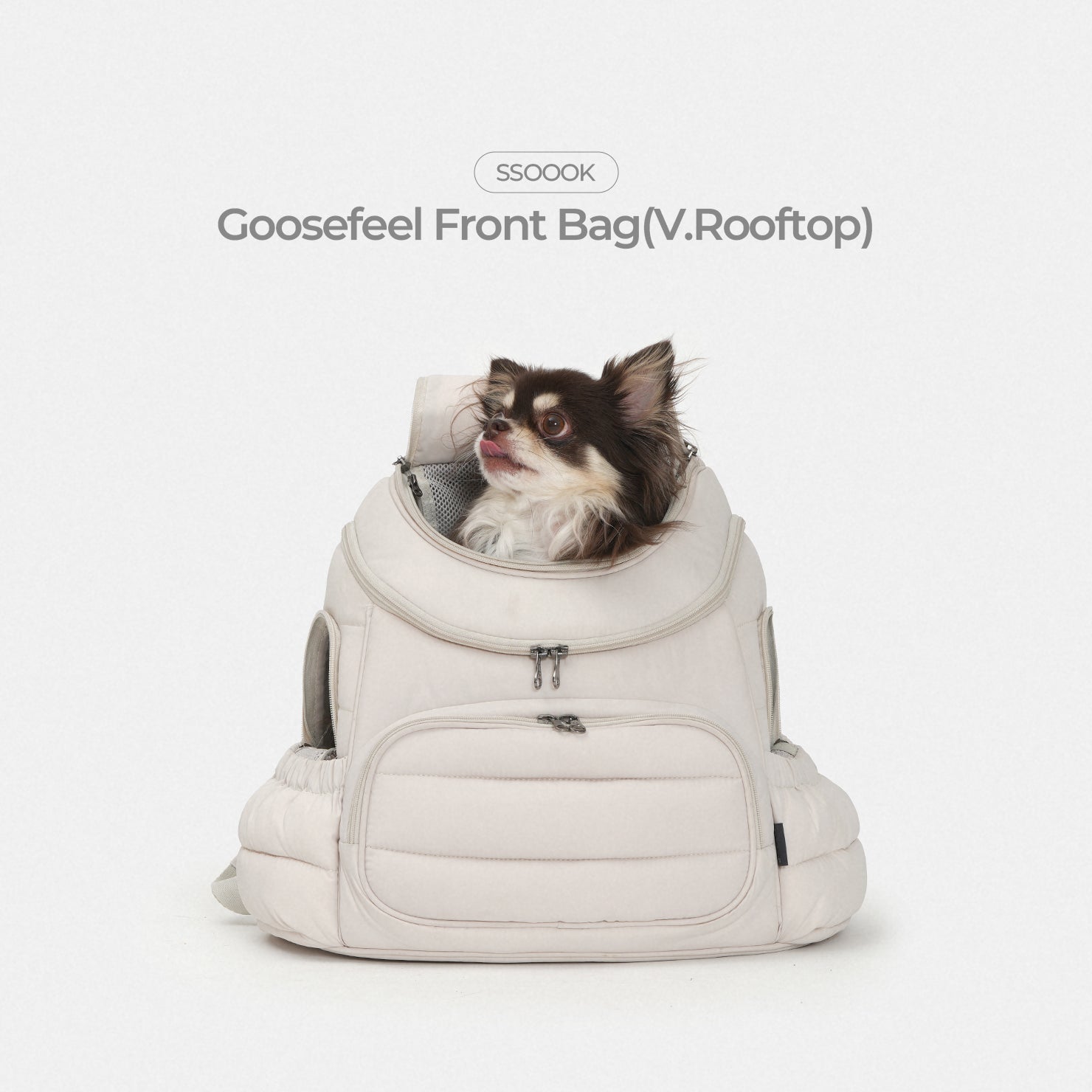 Designed for Comfort: SSOOOK GooseFeel Front Bag(Rooftop Ver)