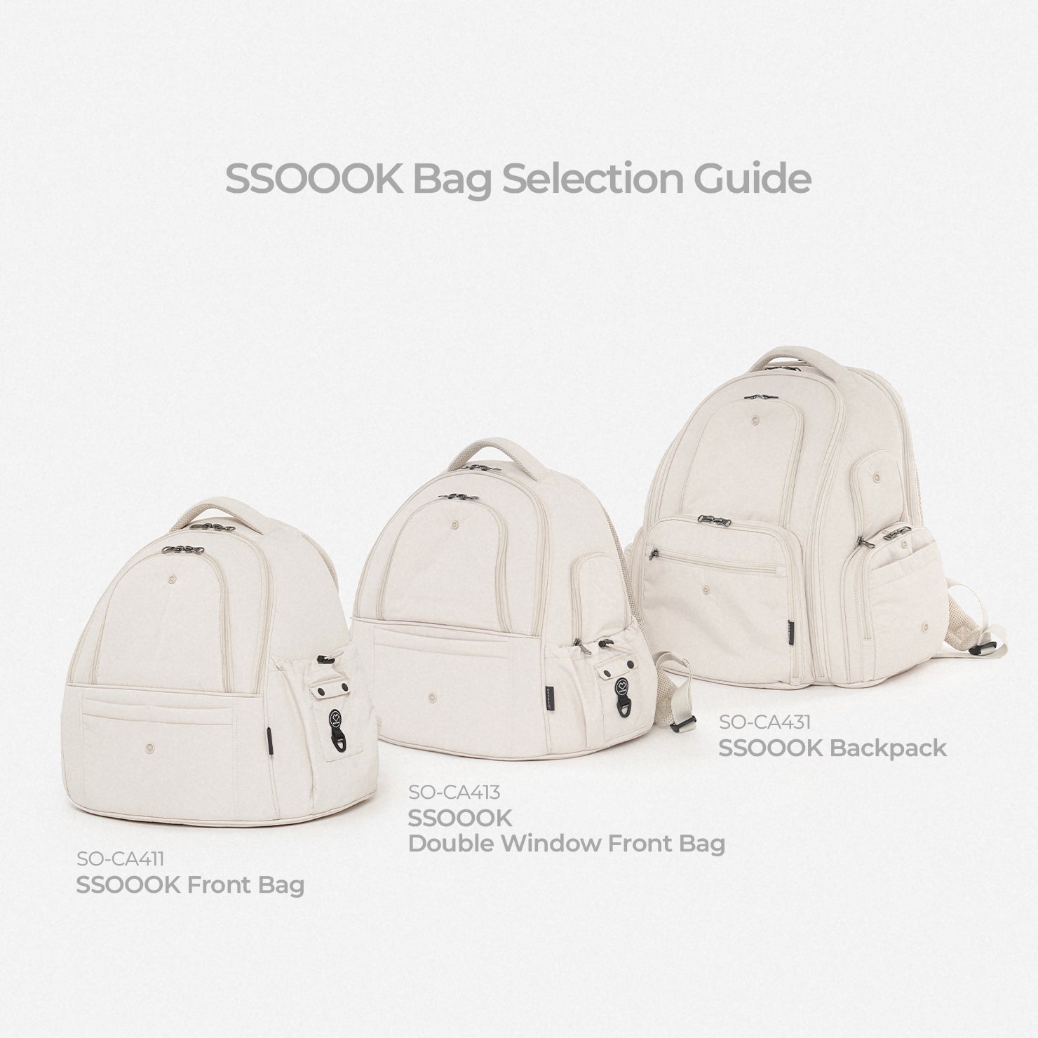 Front Bag vs Double Window Front Bag vs Backpack Selection Guide