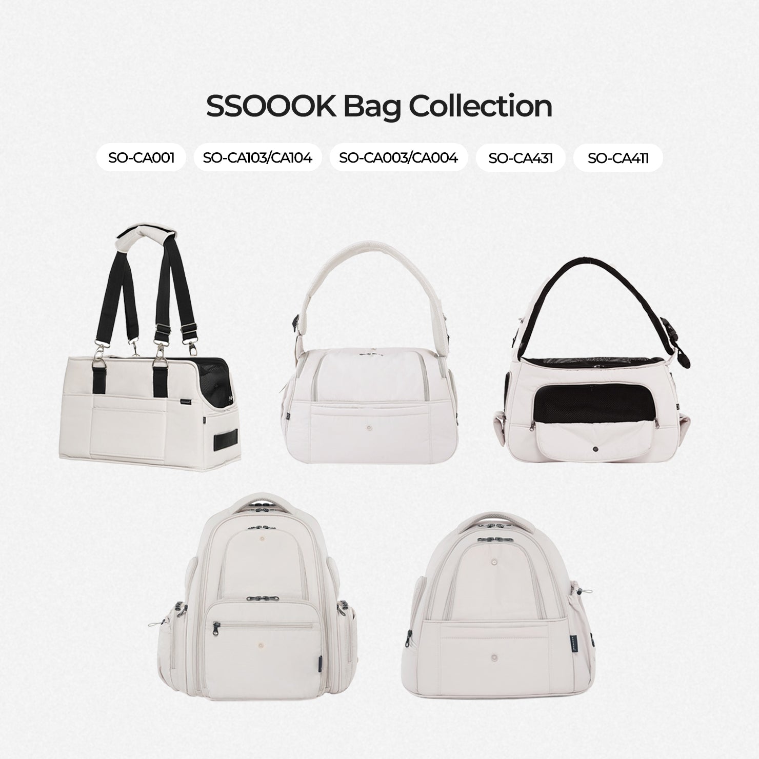From sling bags to backpacks, the SSOOOK Bag Collection