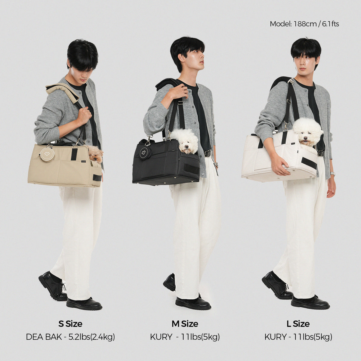 [SO-CA001] SSOOOK Bag 15Beige (SSOOOK Center Console Dog Car Seat)