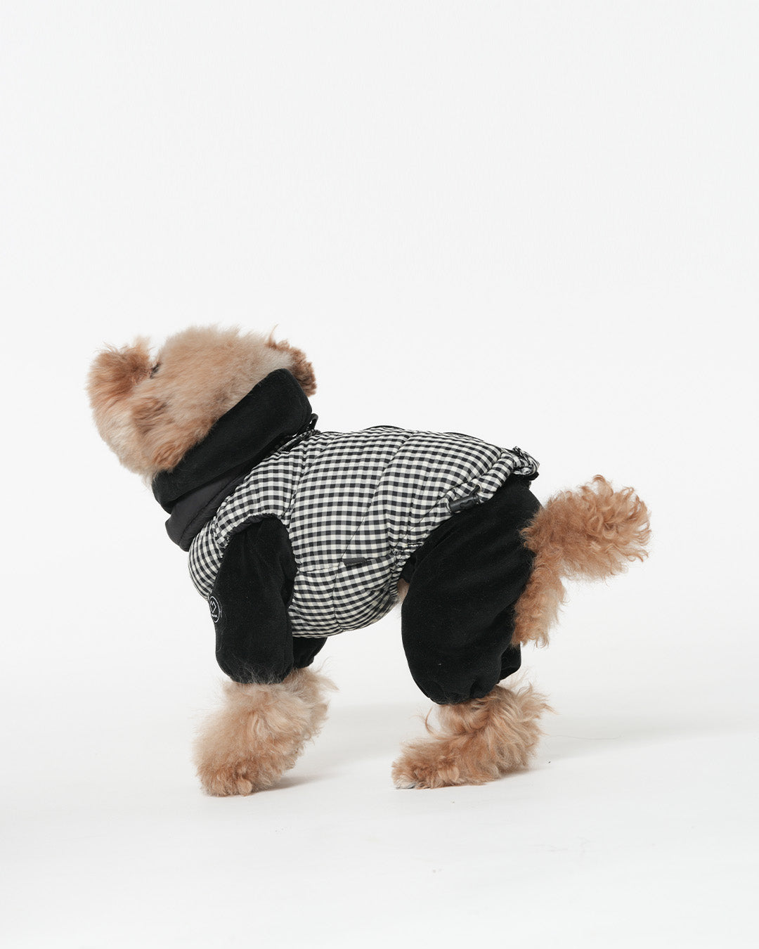 [SO-OW870] SSOOOK GooseFeel Check Padded Vest