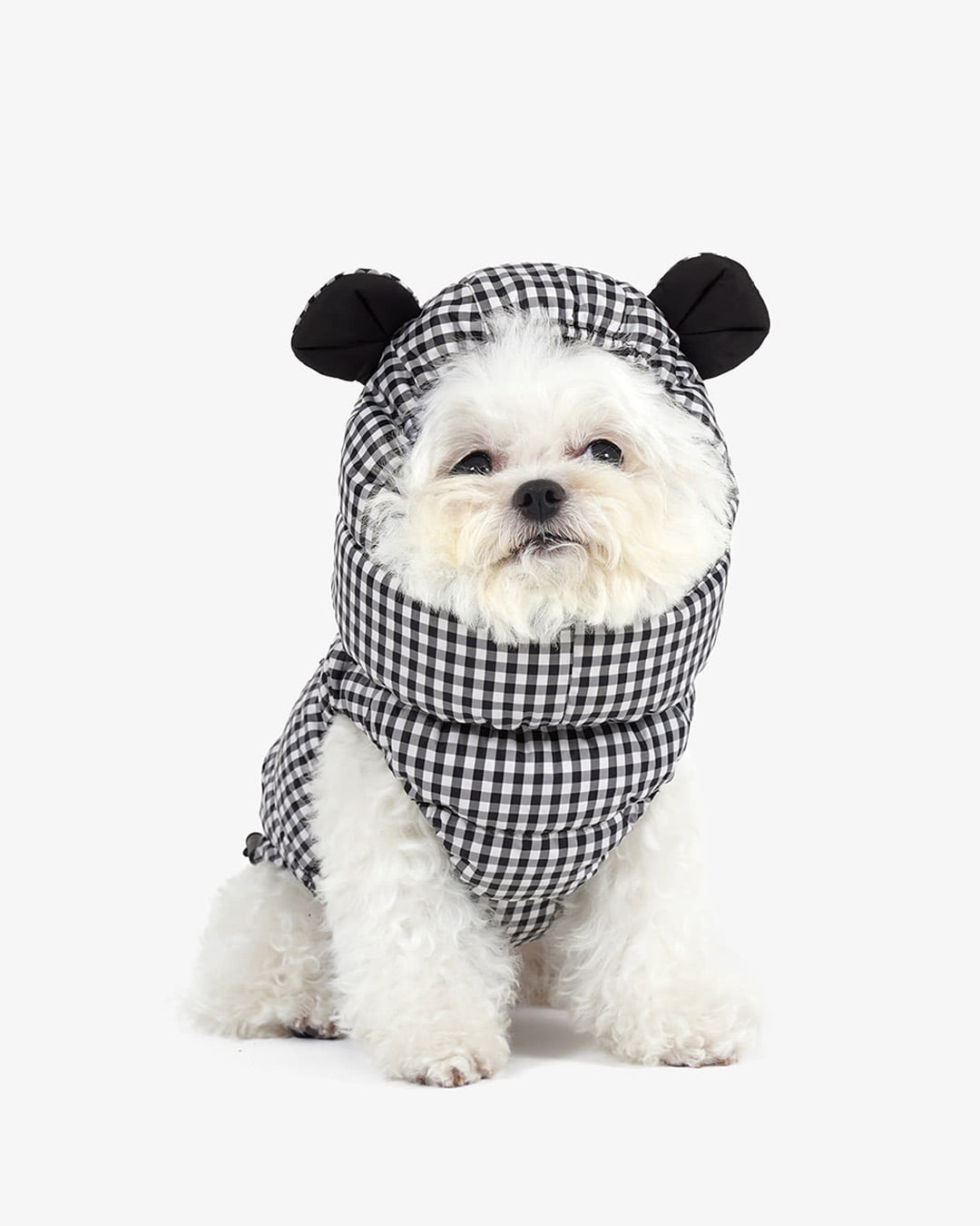 [SO-OW870] SSOOOK GooseFeel Check Padded Vest