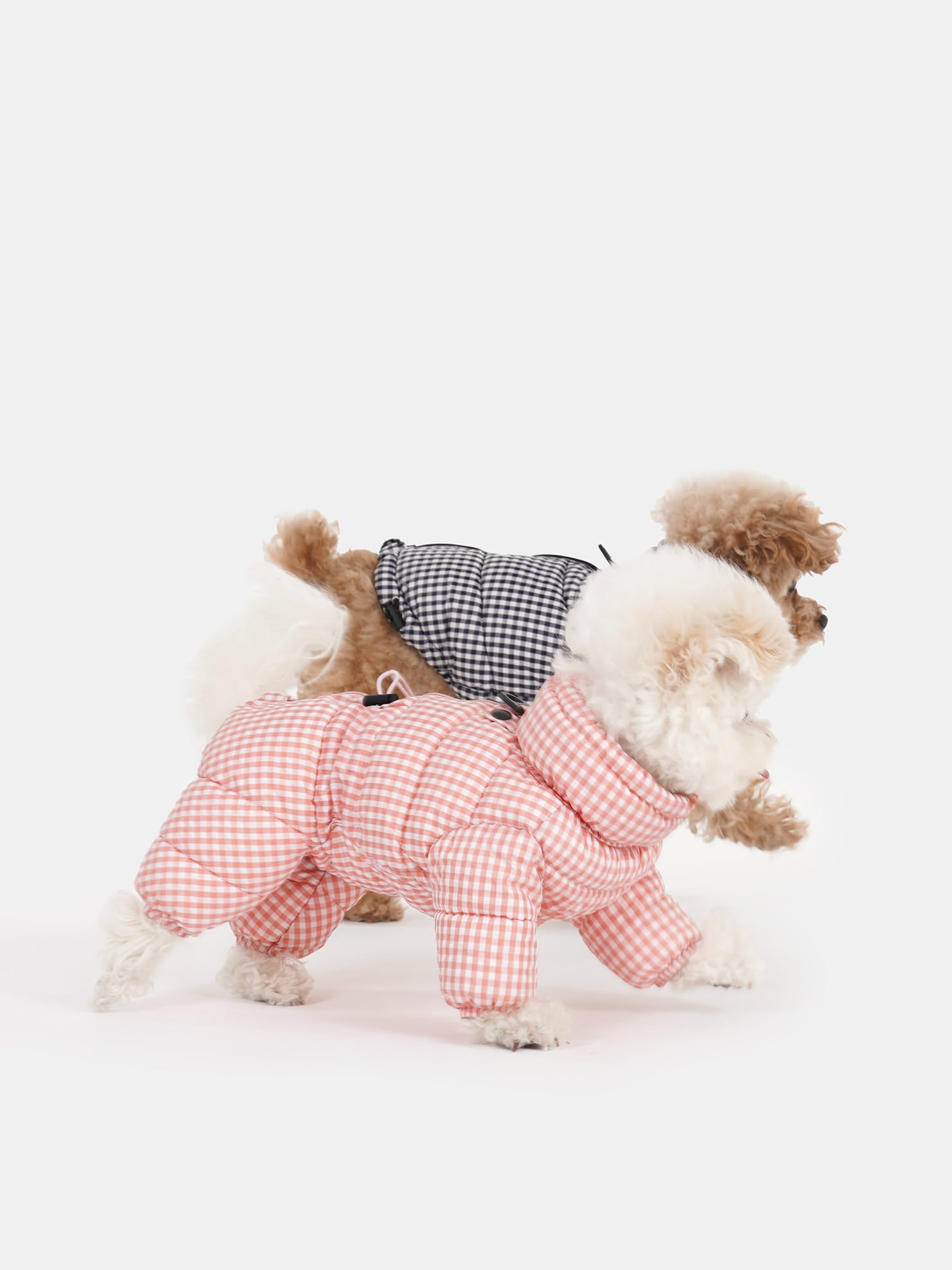 [SO-OW871] SSOOOK GooseFeel Check Padded Coveralls 3 (For Unisex)