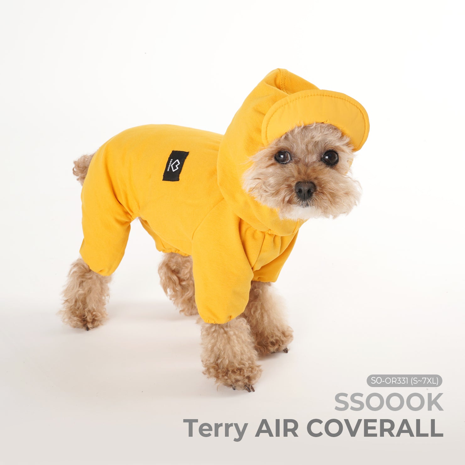 [SO-OR331] SSOOOK Terry Coverall (For Unisex) ( S ~ XL )