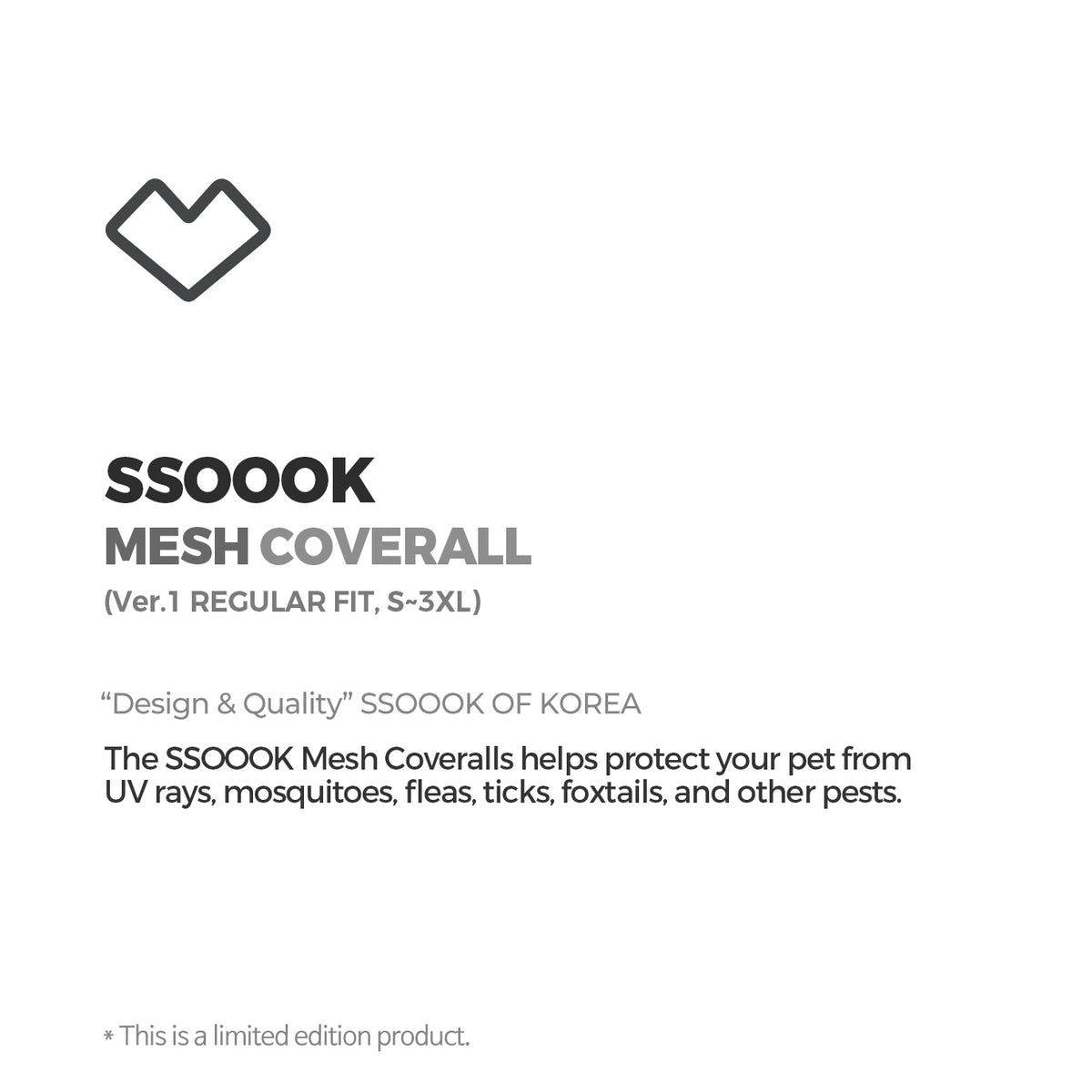 [SO-OR004] SSOOOK Mesh Coveralls