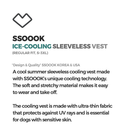 [SO-TS003] SSOOOK Ice-Cooling Vest( S ~ 3XL)