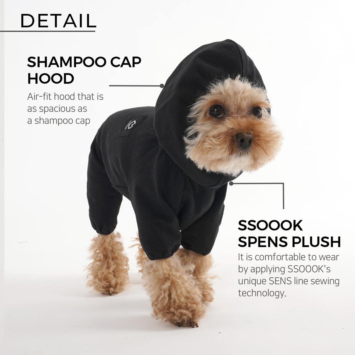 [SO-OR335] SSOOOK Terry Coverall (Dachshund Fit, For Unisex) ( M ~ 3XL )