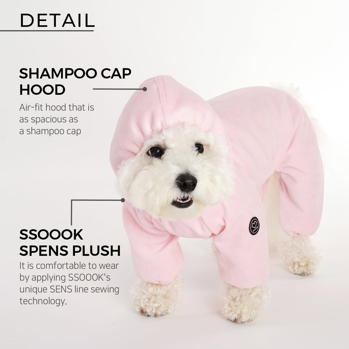 [SO-OR361] SSOOOK Cotton Velour Coverall (For Unisex) ( S ~ XL )