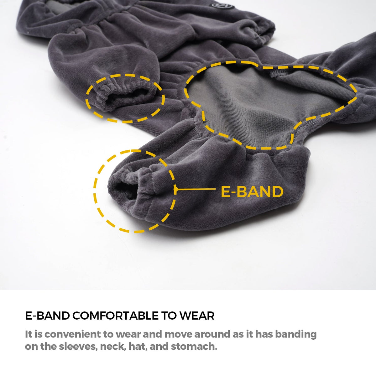[SO-OR361] SSOOOK Cotton Velour Coverall (For Unisex) ( 2XL ~ 7XL )