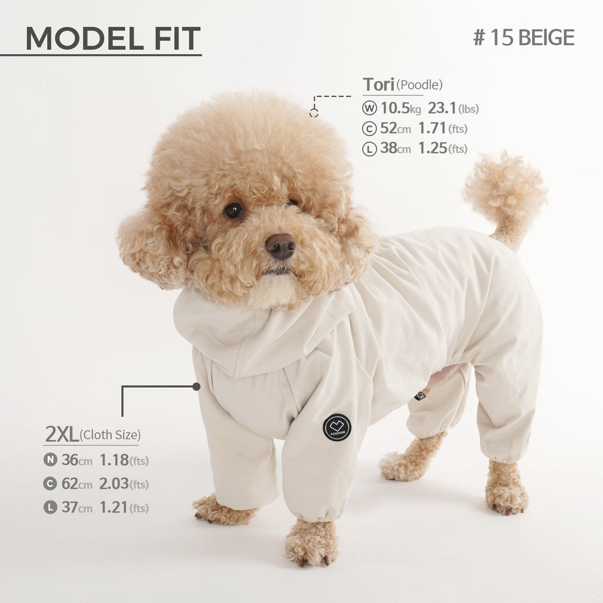 [SO-OR331] SSOOOK Terry Coverall (For Unisex) ( 2XL ~ 7XL )
