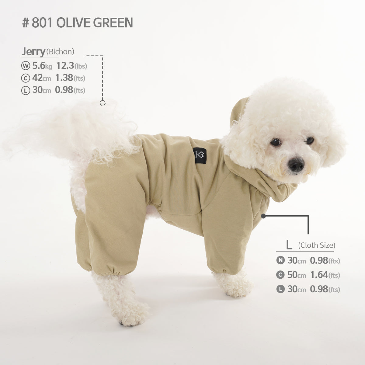 [SO-OR331] SSOOOK Terry Coverall (For Unisex) ( S ~ XL )