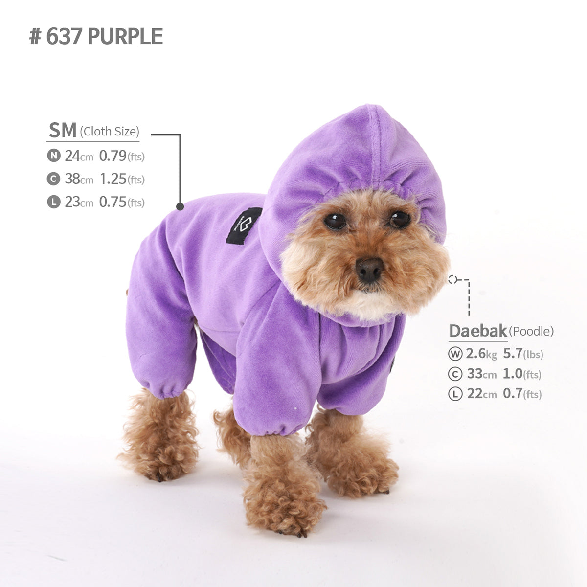 [SO-OR361] SSOOOK Cotton Velour Coverall (For Unisex) ( S ~ XL )
