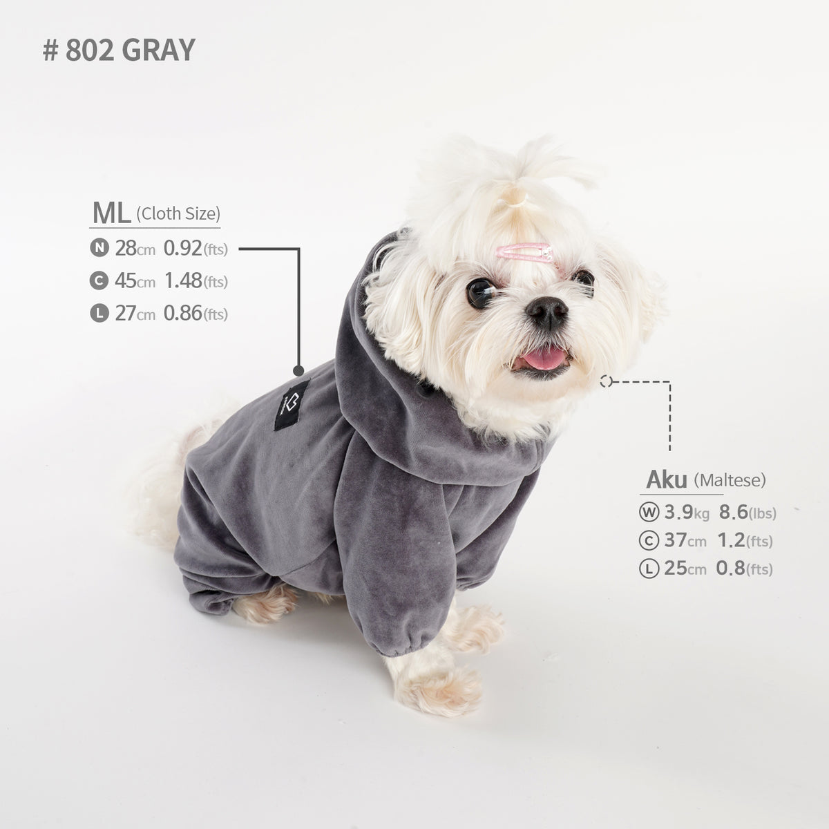 [SO-OR361] SSOOOK Cotton Velour Coverall (For Unisex) ( S ~ XL )