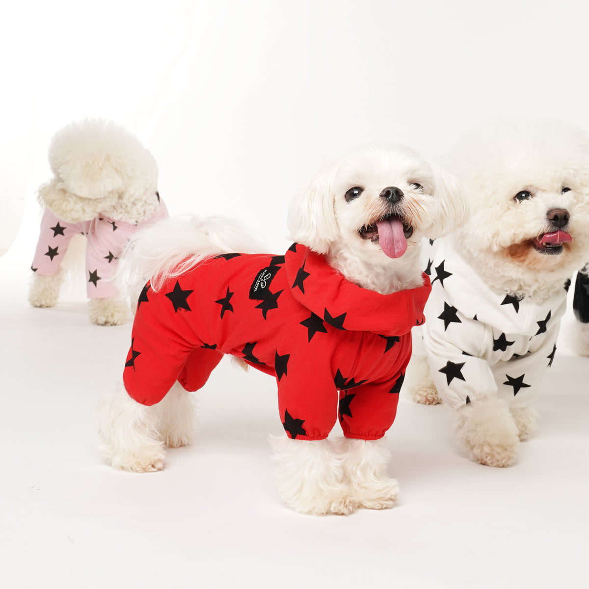 [PA-OR131] PUPPYANGEL Star Single Coverall (For Unisex) ( S ~ XL )