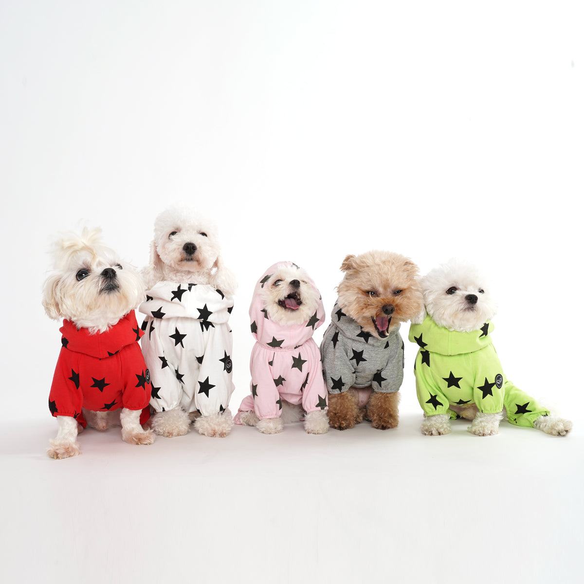 [PA-OR131] PUPPYANGEL Star Single Coverall (For Unisex) ( S ~ XL )