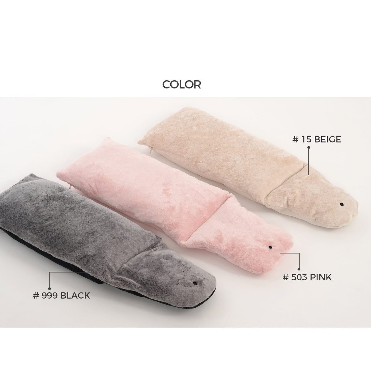 [SO-BD403] SSOOOK Tunnel-Shaped Cushion Set (Sling Bag Microfiber Cushion)