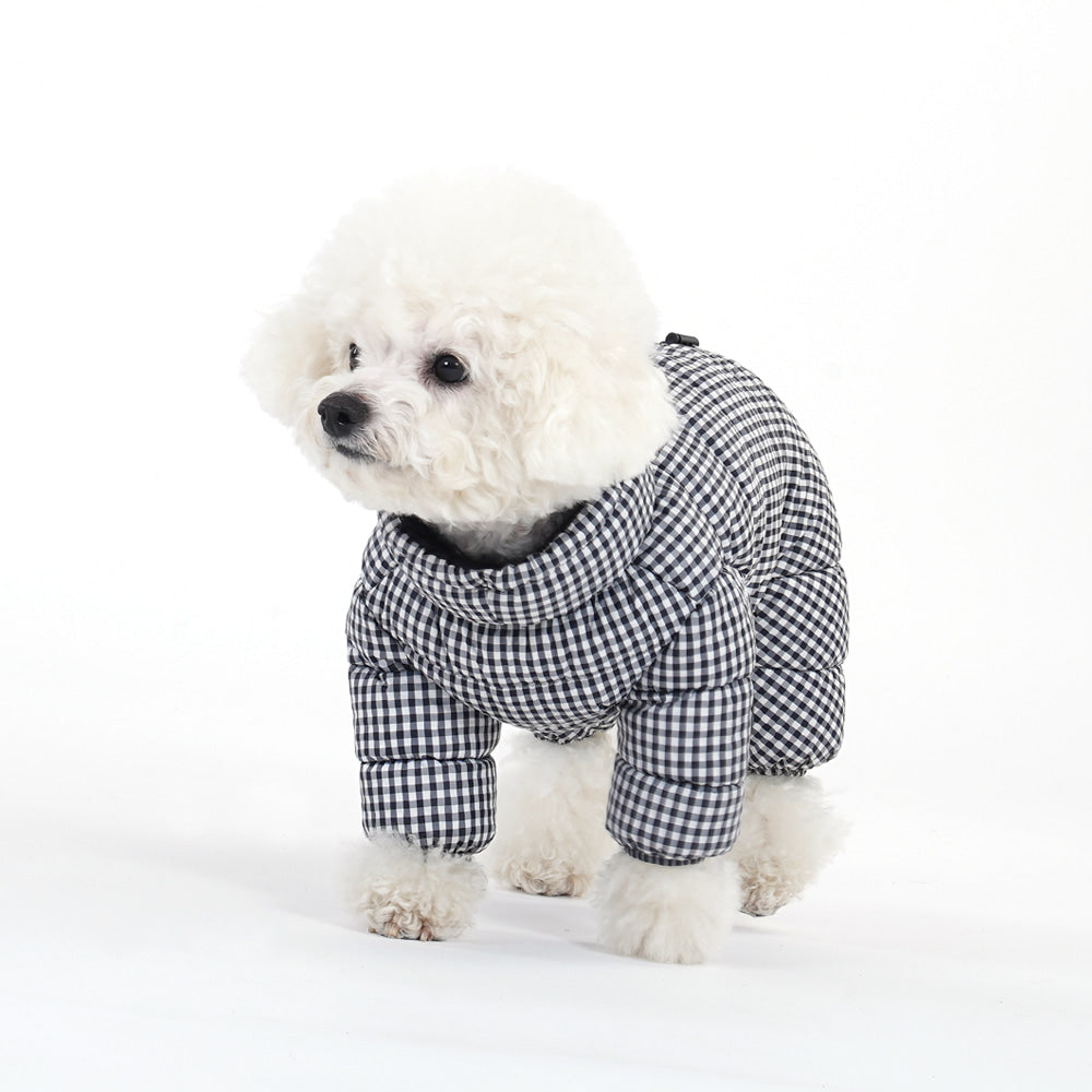 [SO-OW871] SSOOOK GooseFeel Check Padded Coveralls 3 (For Unisex)