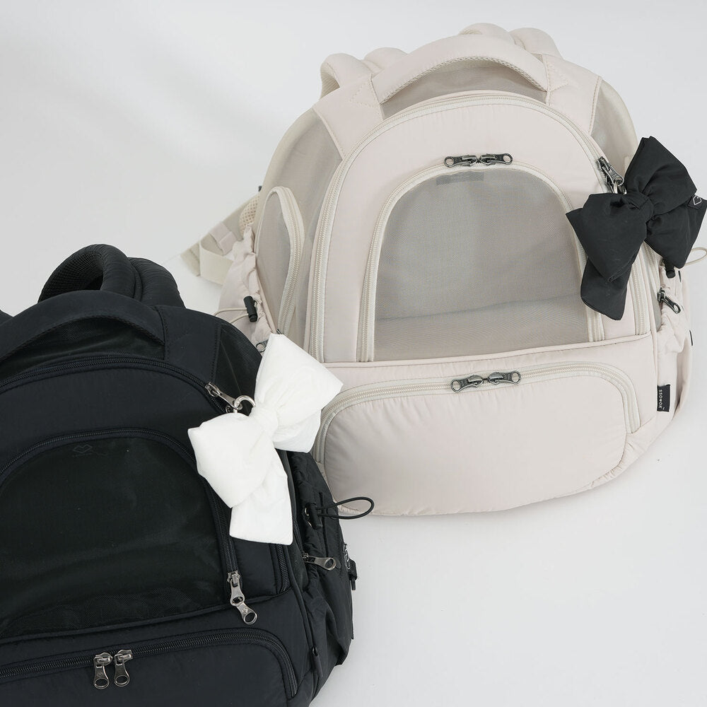 SO-CA419] SSOOOK Mesh Front Bag (V. Double Window)