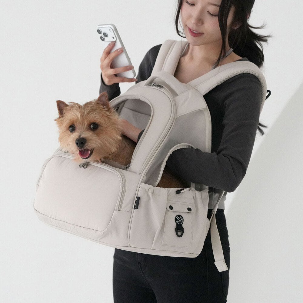 SO-CA419] SSOOOK Mesh Front Bag (V. Double Window)