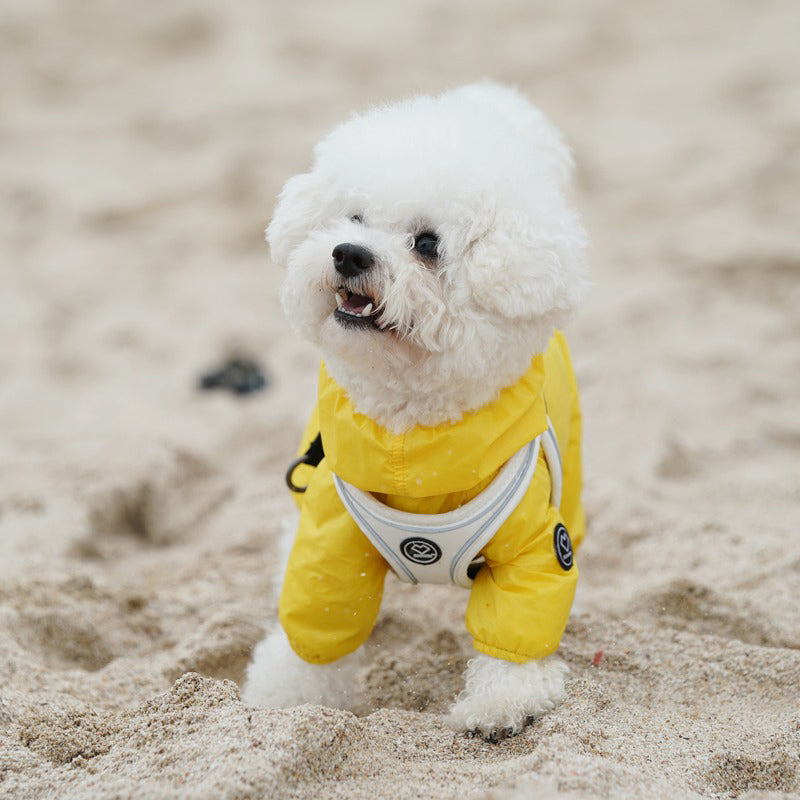 R\u0026B+ソウル da yellow dogs Dog Harness Plain Yellow (DH-ZZ-YE) | Red Dingo