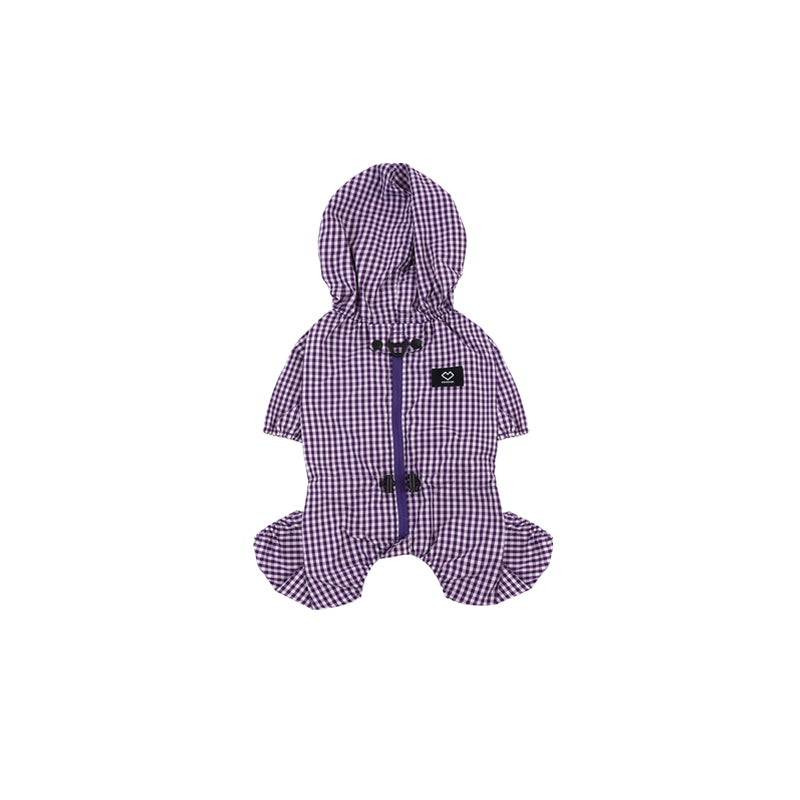 [SO-OW142] SSOOOK Check Air Coverall (For Girls) S ~ XL