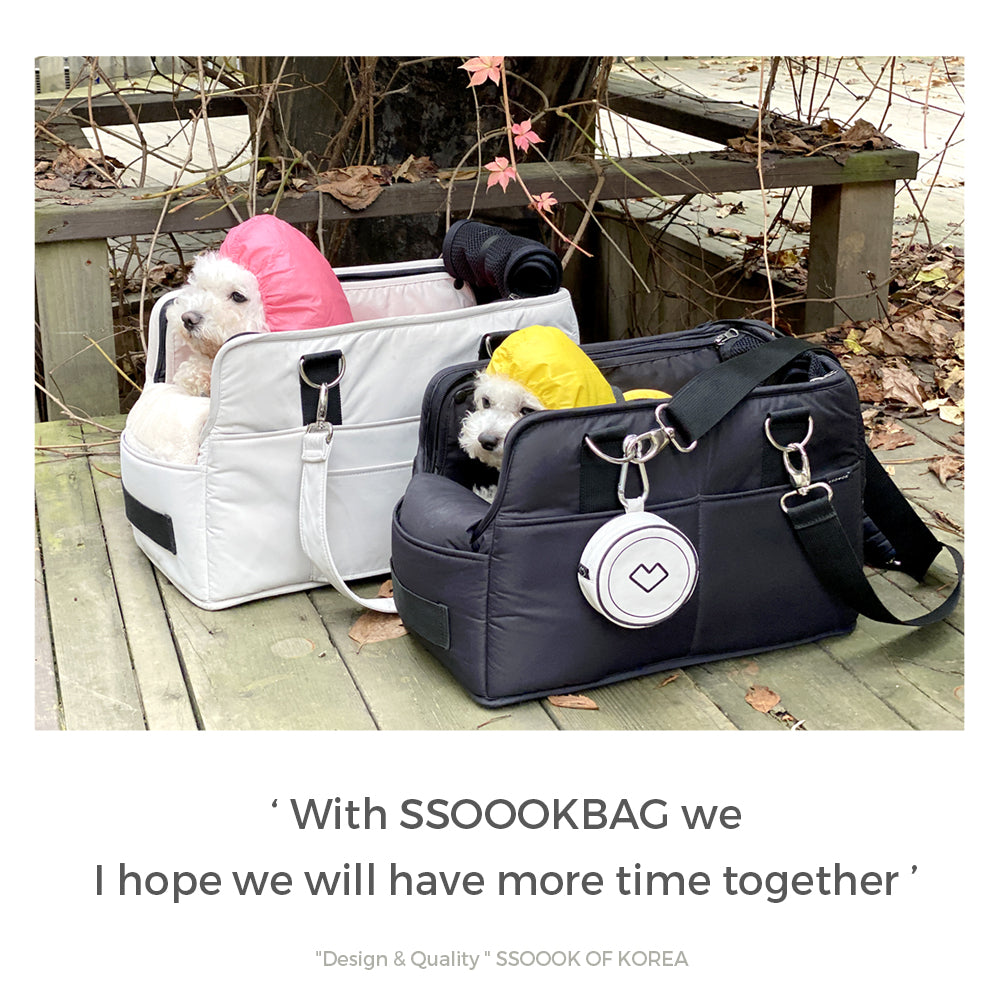 [SO-CA001] SSOOOK Bag 15Beige (SSOOOK Center Console Dog Car Seat)