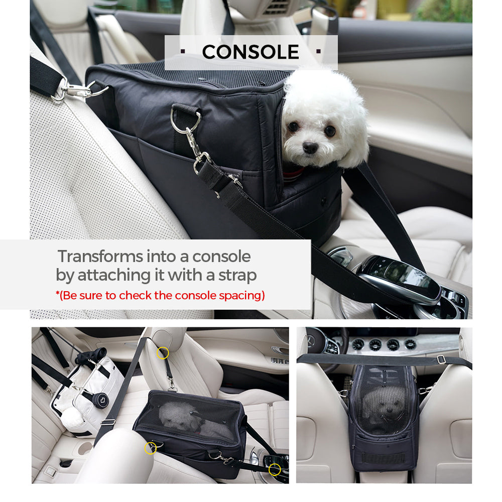 [SO-CA001] SSOOOK Bag 15Beige (SSOOOK Center Console Dog Car Seat)