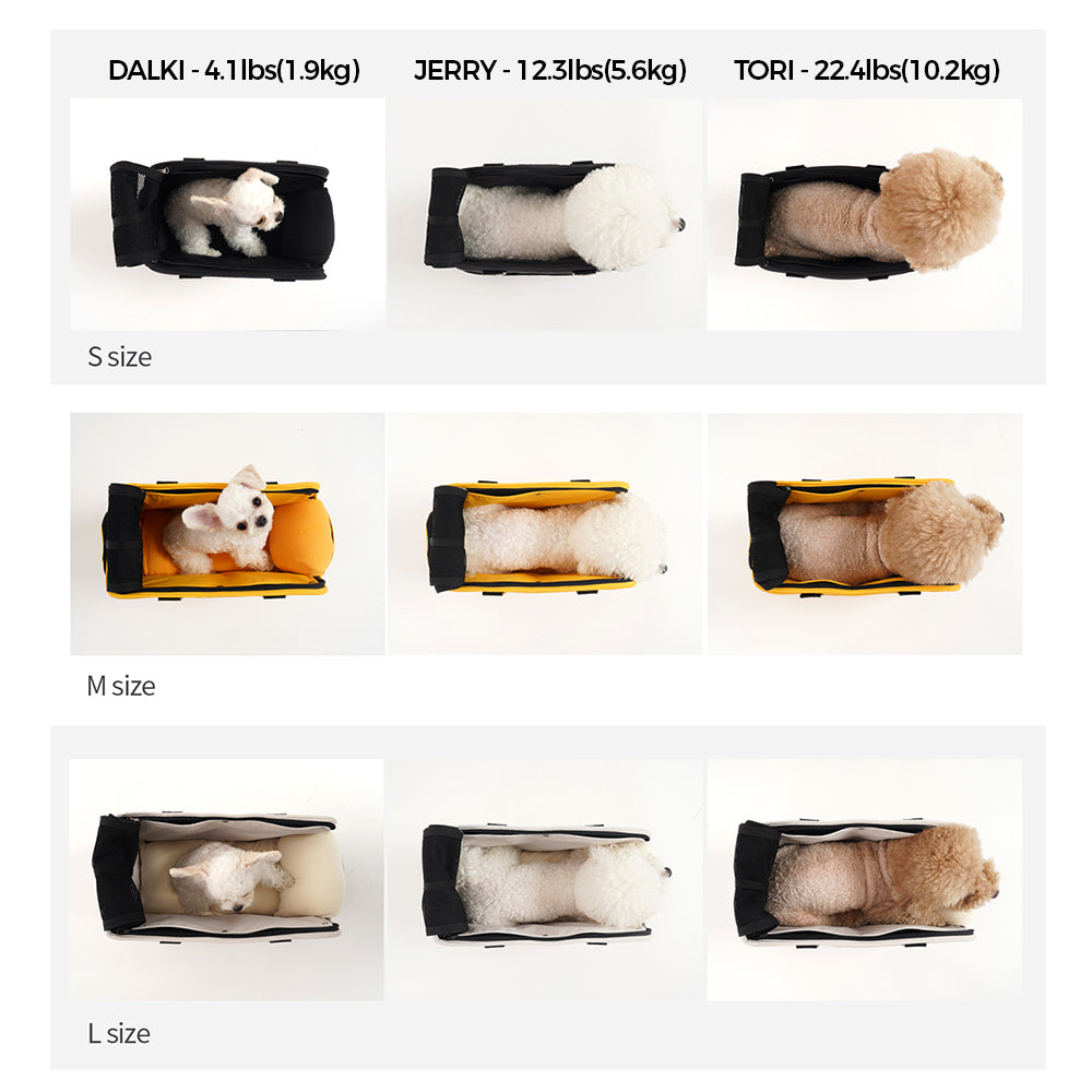 [SO-CA001] SSOOOK Bag 15Beige (SSOOOK Center Console Dog Car Seat)