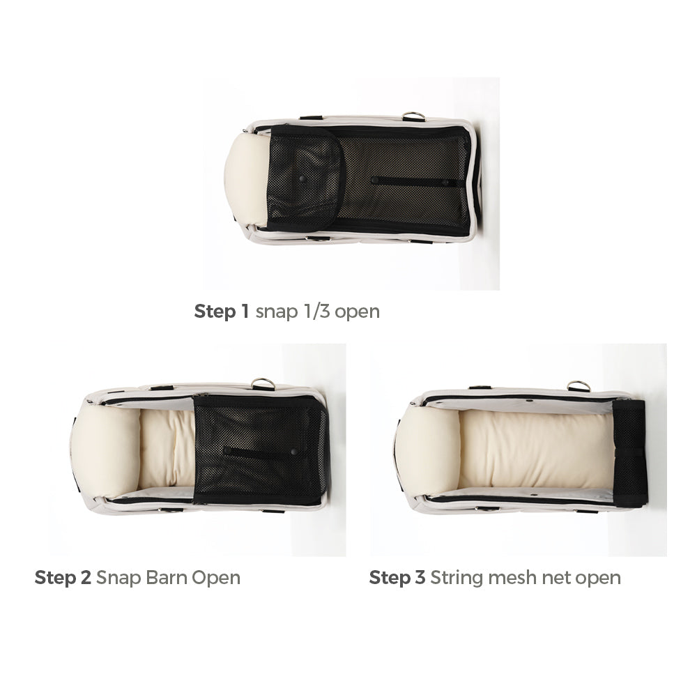 [SO-CA001] SSOOOK Bag 15Beige (SSOOOK Center Console Dog Car Seat)