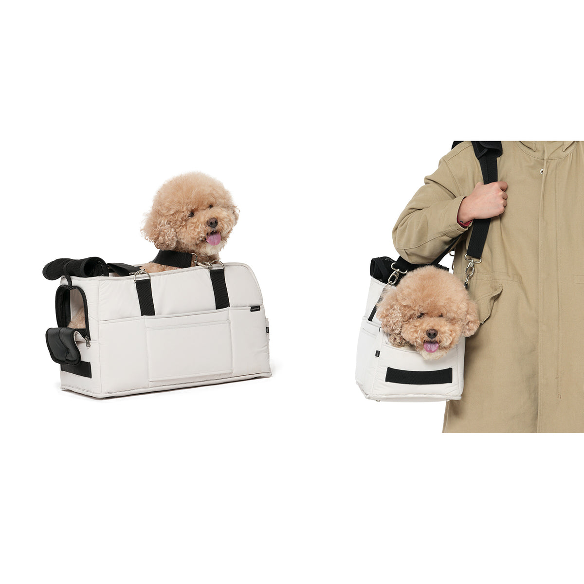[SO-CA001] SSOOOK Bag 15Beige (SSOOOK Center Console Dog Car Seat)