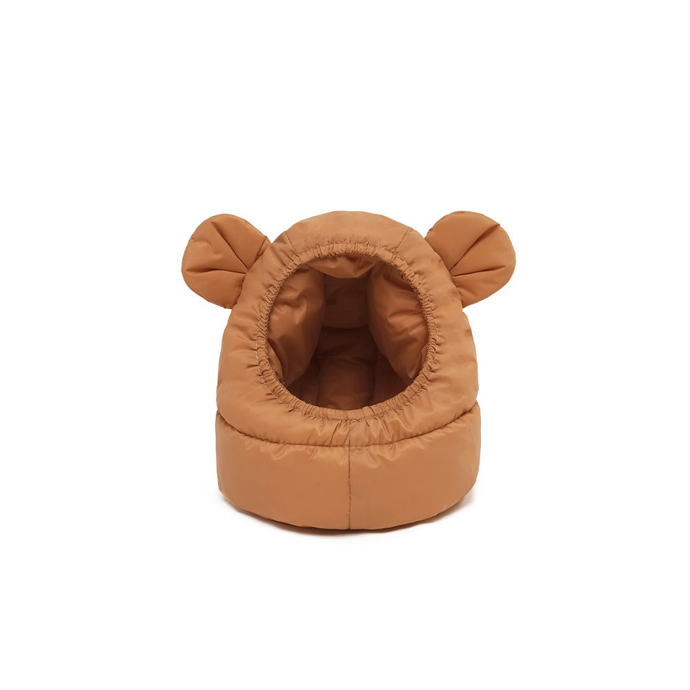 [SO-AC023] SSOOOK Goosefeel Bear Padded Hats