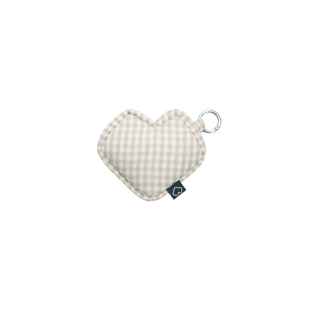 [SO-AC032] SSOOOK Check Heart Keychain (10cm)