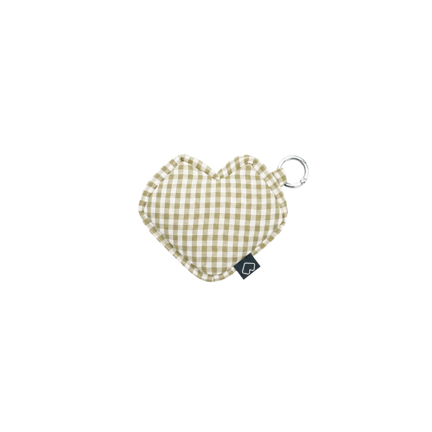 [SO-AC032] SSOOOK Check Heart Keyring (10cm)
