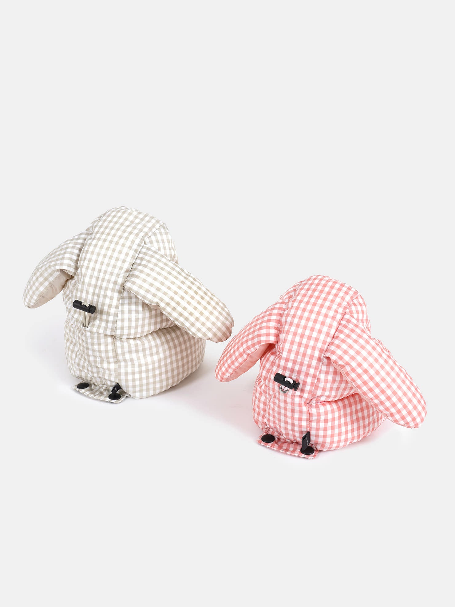 [SO-AC037] SSOOOK GooseFeel Check Rabbit Padded Hats