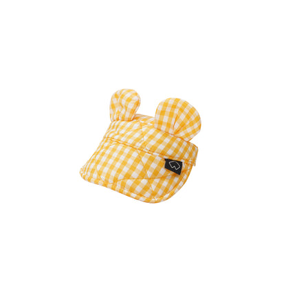 [Pre-Order] SSOOOK Check Bear Sun Cap (SO-AC041)