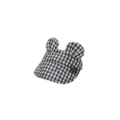 [Pre-Order] SSOOOK Check Bear Sun Cap (SO-AC041)