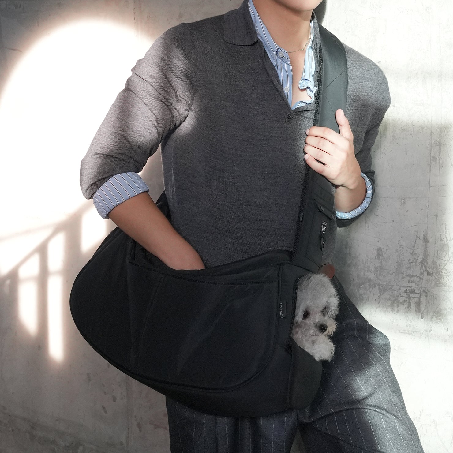 [SO-CA019] SSOOOK SLING BAG (V.Open)