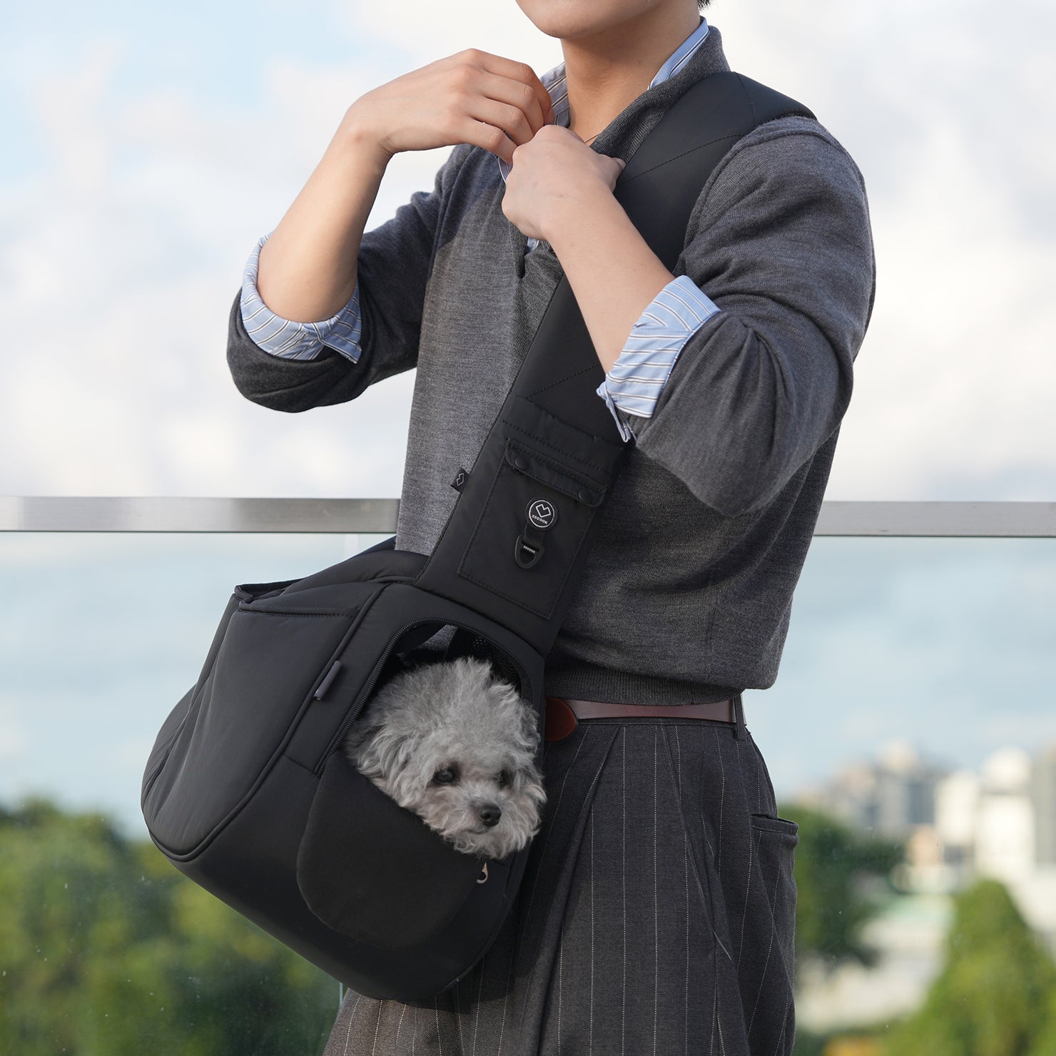 [SO-CA019] SSOOOK SLING BAG (V.Open)