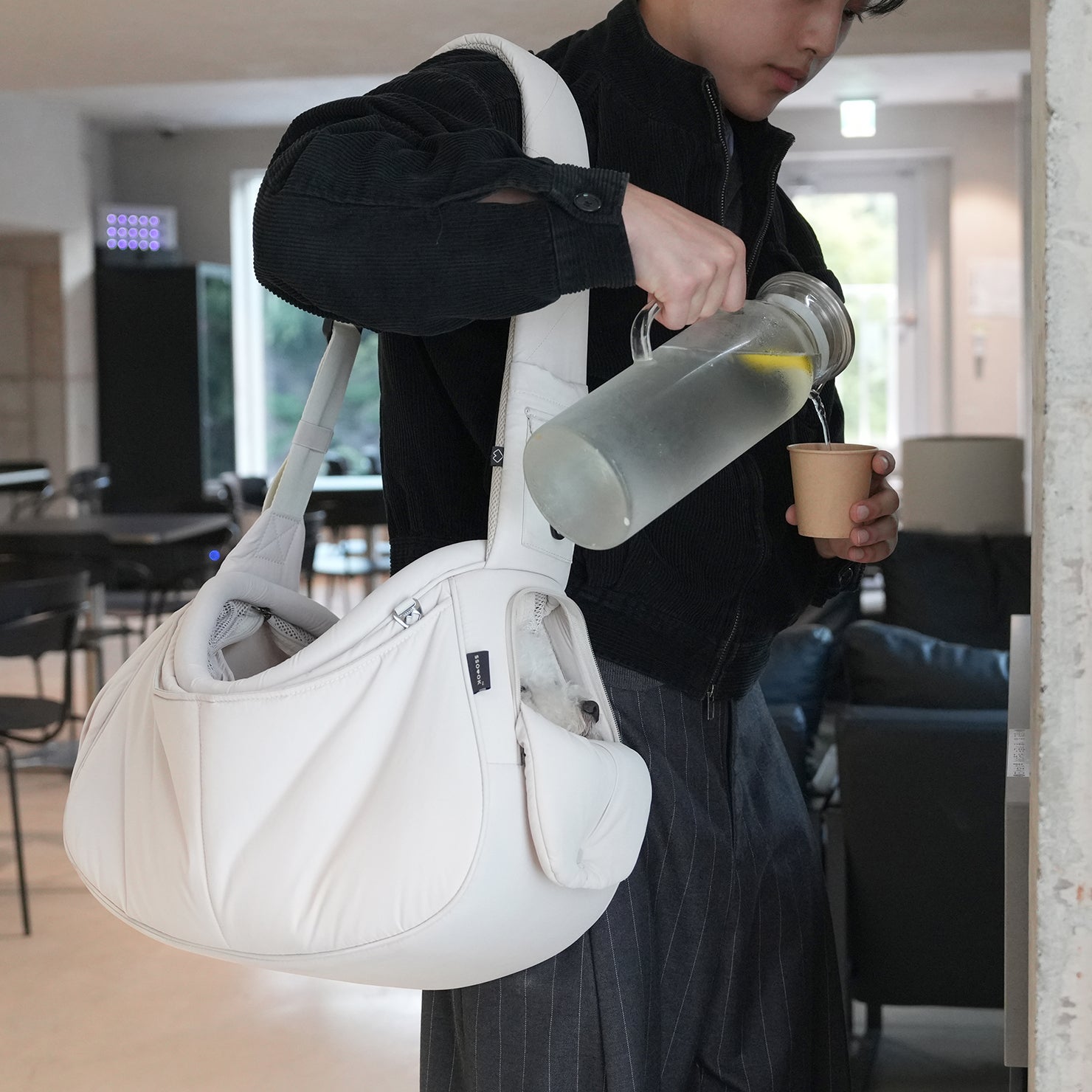 [SO-CA019] SSOOOK SLING BAG (V.Open)