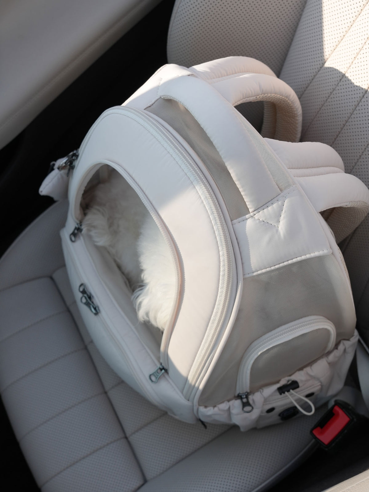[SO-CA419] SSOOOK Mesh Front Bag Carseat™ (V. Double Window)