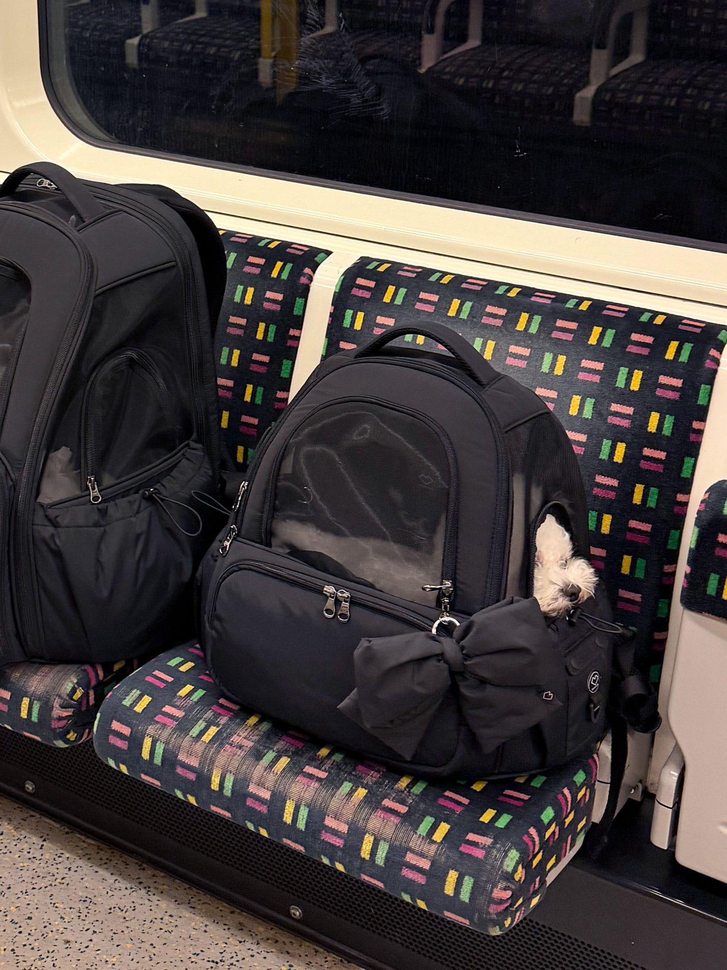 [SO-CA419] SSOOOK Mesh Front Bag (V. Doubleside Window)