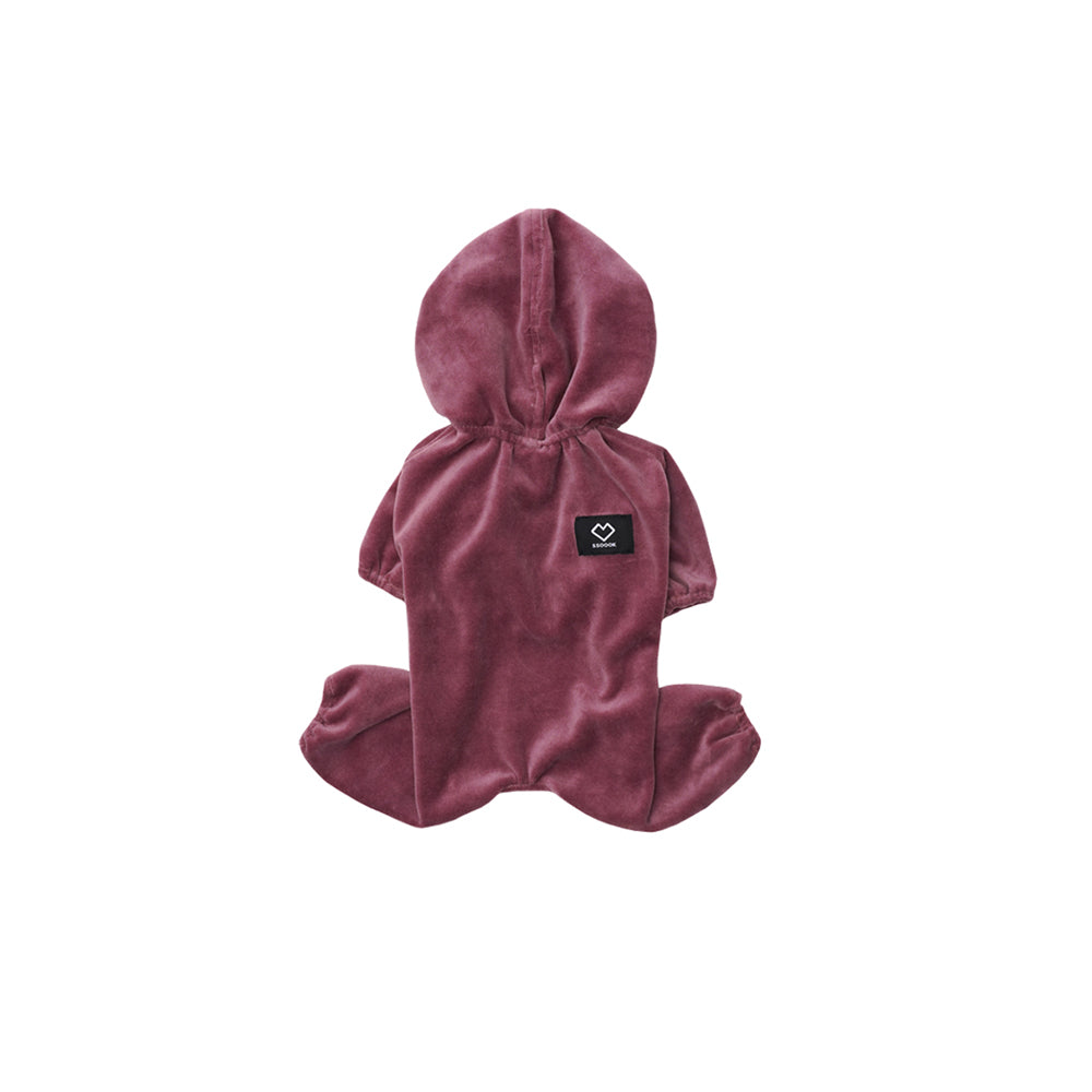 [SO-OR361] SSOOOK Cotton Velour Coverall (For Unisex) ( S ~ XL )