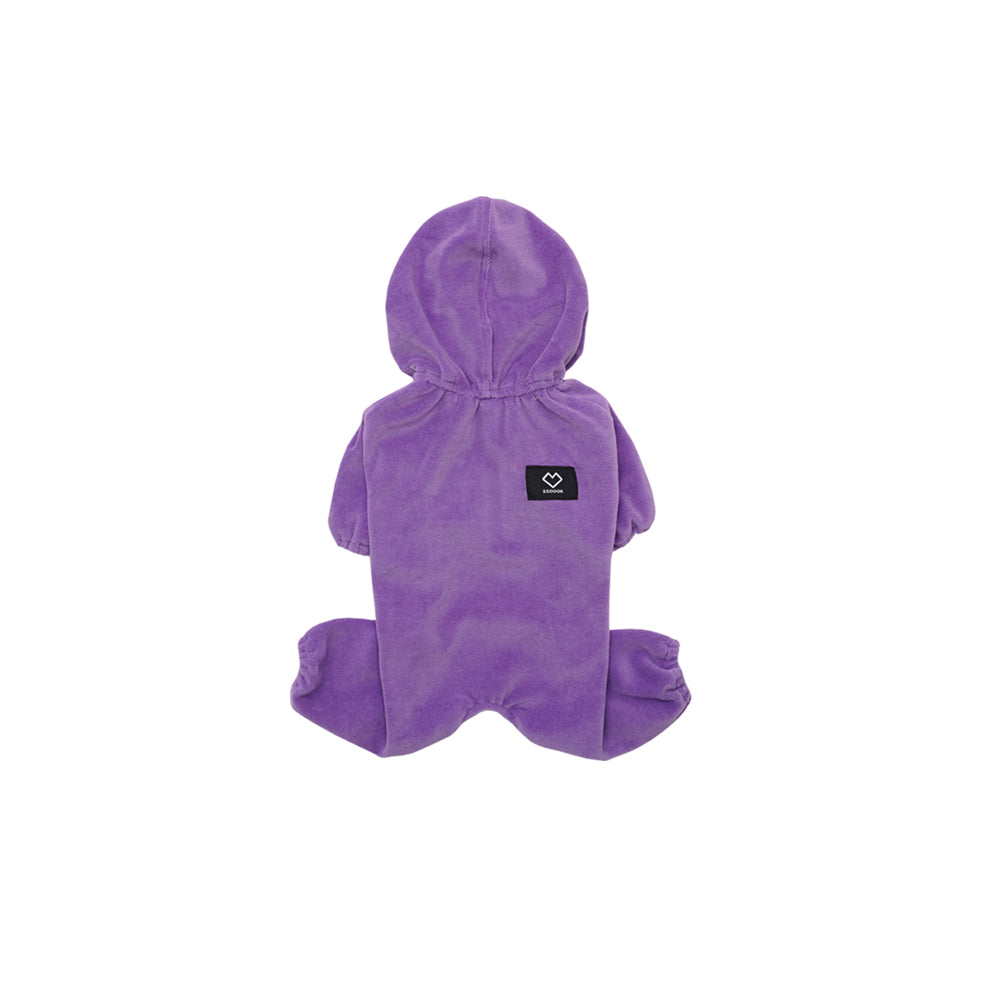 [SO-OR361] SSOOOK Cotton Velour Coverall (For Unisex) ( S ~ XL )