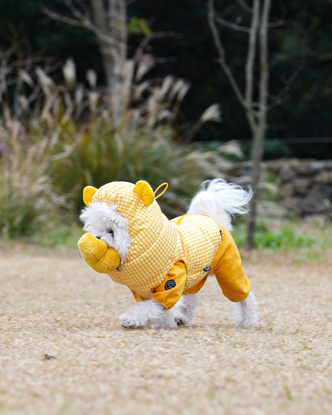 [SO-OW870] SSOOOK GooseFeel Check Padded Vest