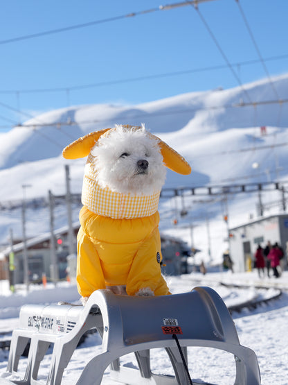 [SO-OW870] SSOOOK GooseFeel Check Padded Vest