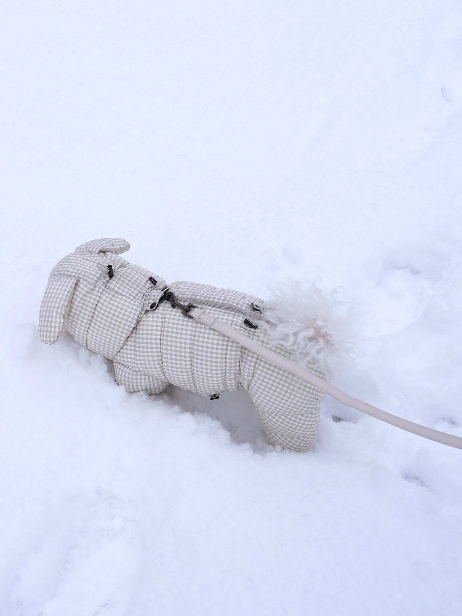 [SO-OW871] SSOOOK GooseFeel Check Padded Coveralls 3 (For Unisex)